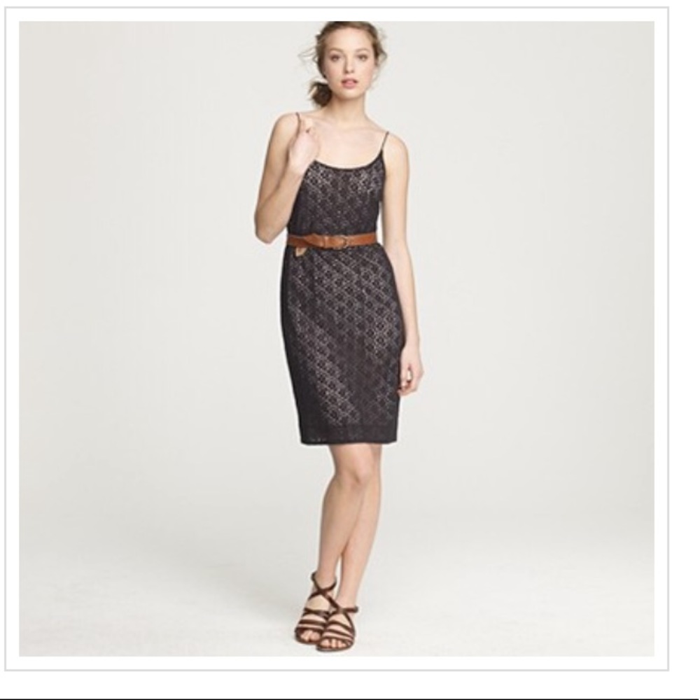 J.Crew Lace Blouson Dress